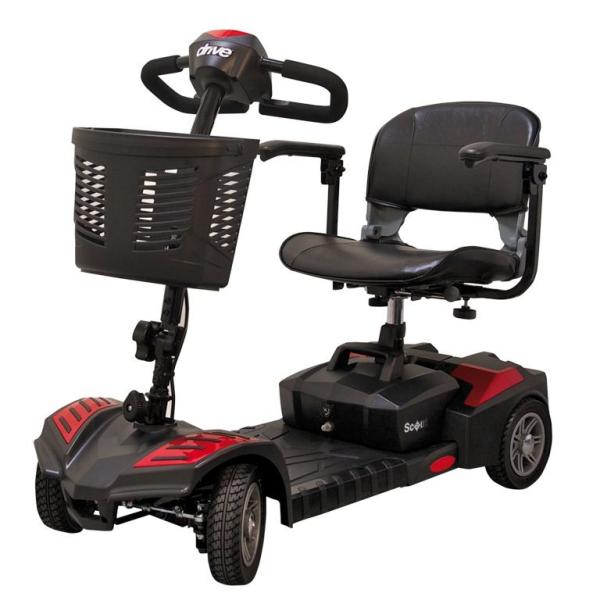 Elektromobil mieten Medical Drive Raven Scout BL 270 Ansicht von vorne